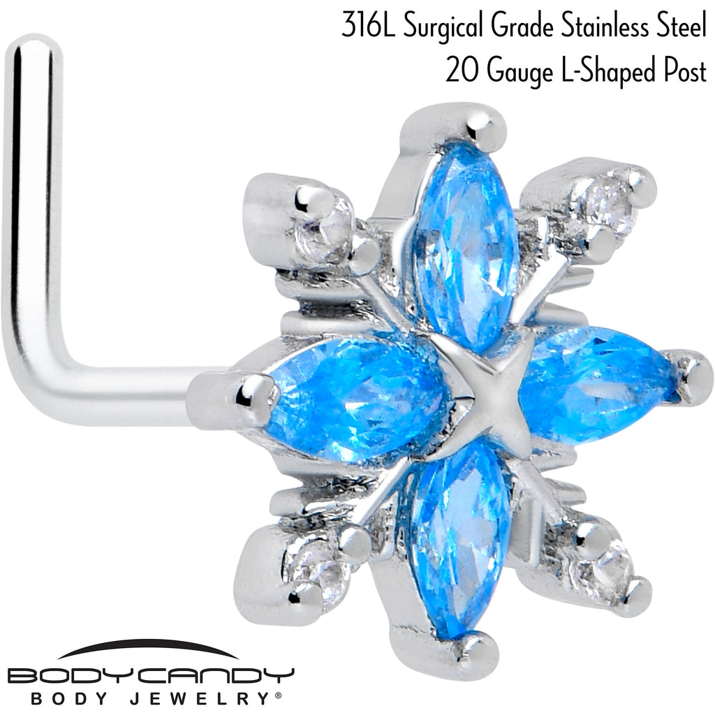 The Forget-Me-Not Nose Ring