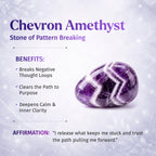 Cycle Breaker – Chevron Amethyst Transformation Point