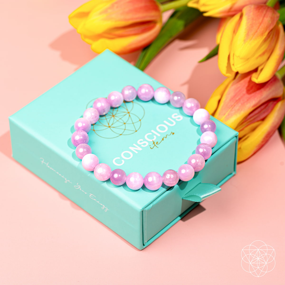 Heart Reset Bracelet – Rare Pink Kunzite