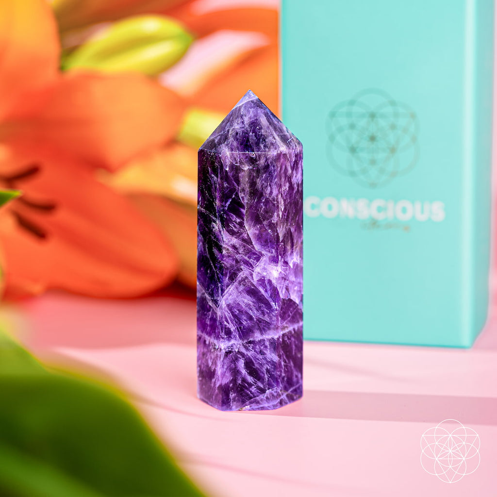 Cycle Breaker – Chevron Amethyst Transformation Point