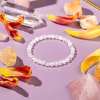 Emotional Ice Bath Bracelet – 6mm Ice Quartz