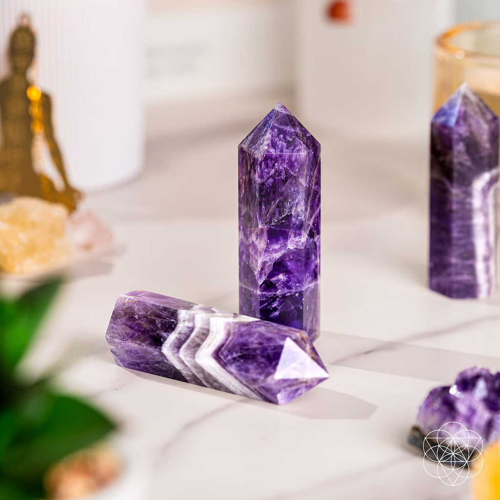 Cycle Breaker – Chevron Amethyst Transformation Point