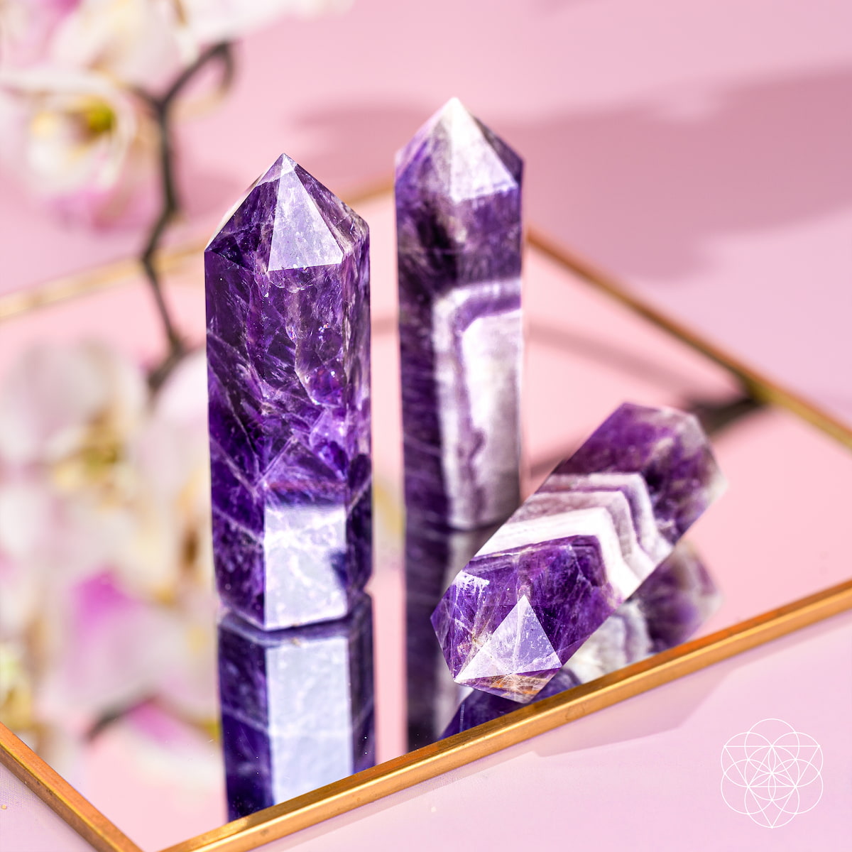 Cycle Breaker – Chevron Amethyst Transformation Point