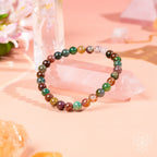 The Energy Bracelet – 6mm Indian Agate
