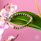 The Energy Bracelet – 6mm Indian Agate
