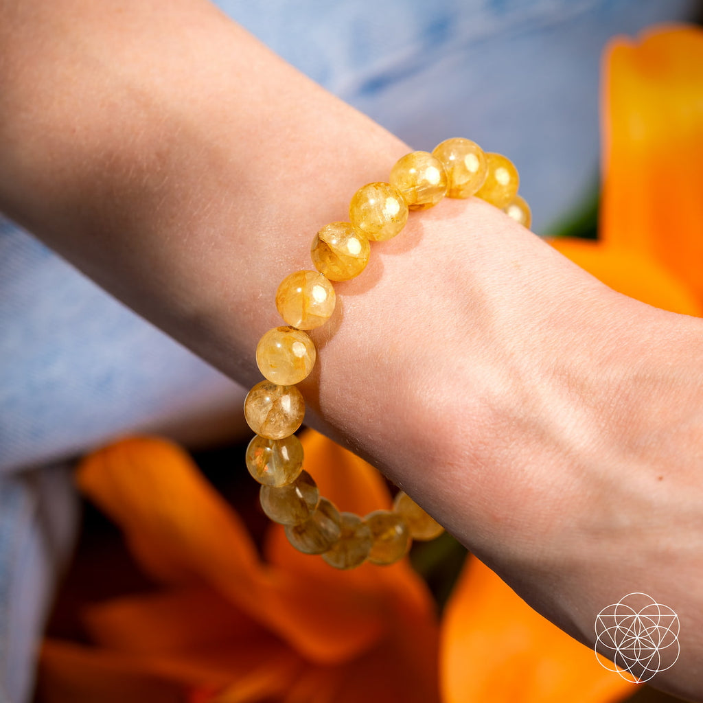 Master Reset Bracelet – Golden Healer Quartz