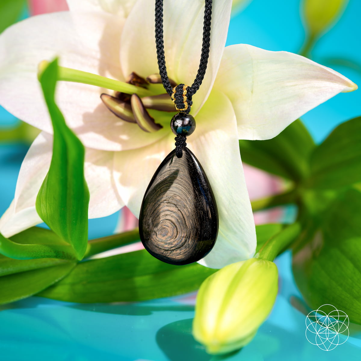 Millionaire Manifestation Pendant – Hypersthene