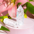 Limitless Manifestation Ice Quartz Point