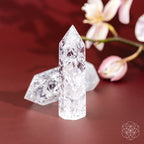 Limitless Manifestation Ice Quartz Point