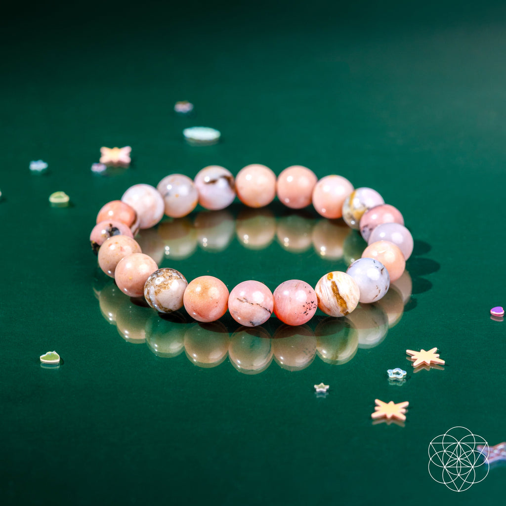 Repair My Heart Bracelet – Peruvian Pink Opal