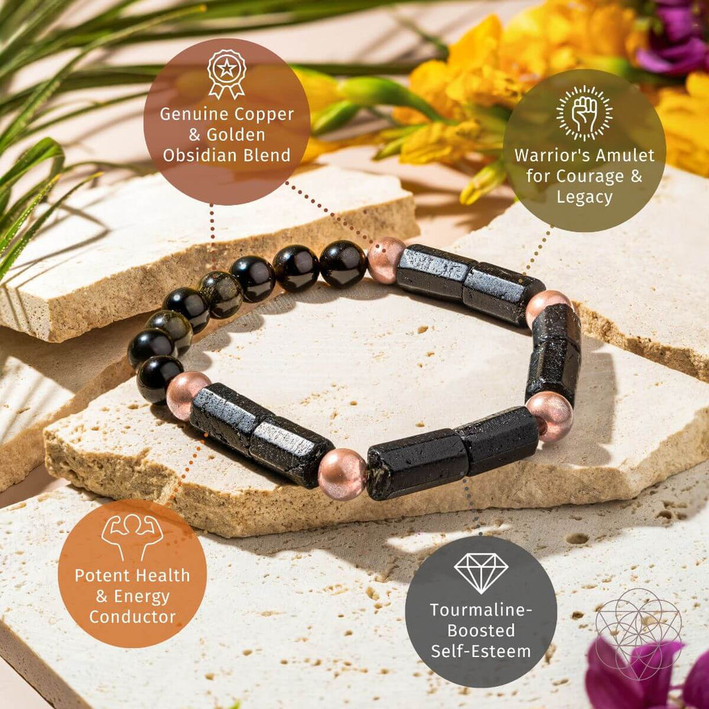 Born to Thrive Copper Bracelet