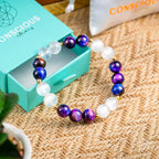 Cosmic Energy Amplifier - Galaxy Tiger's Eye Bracelet