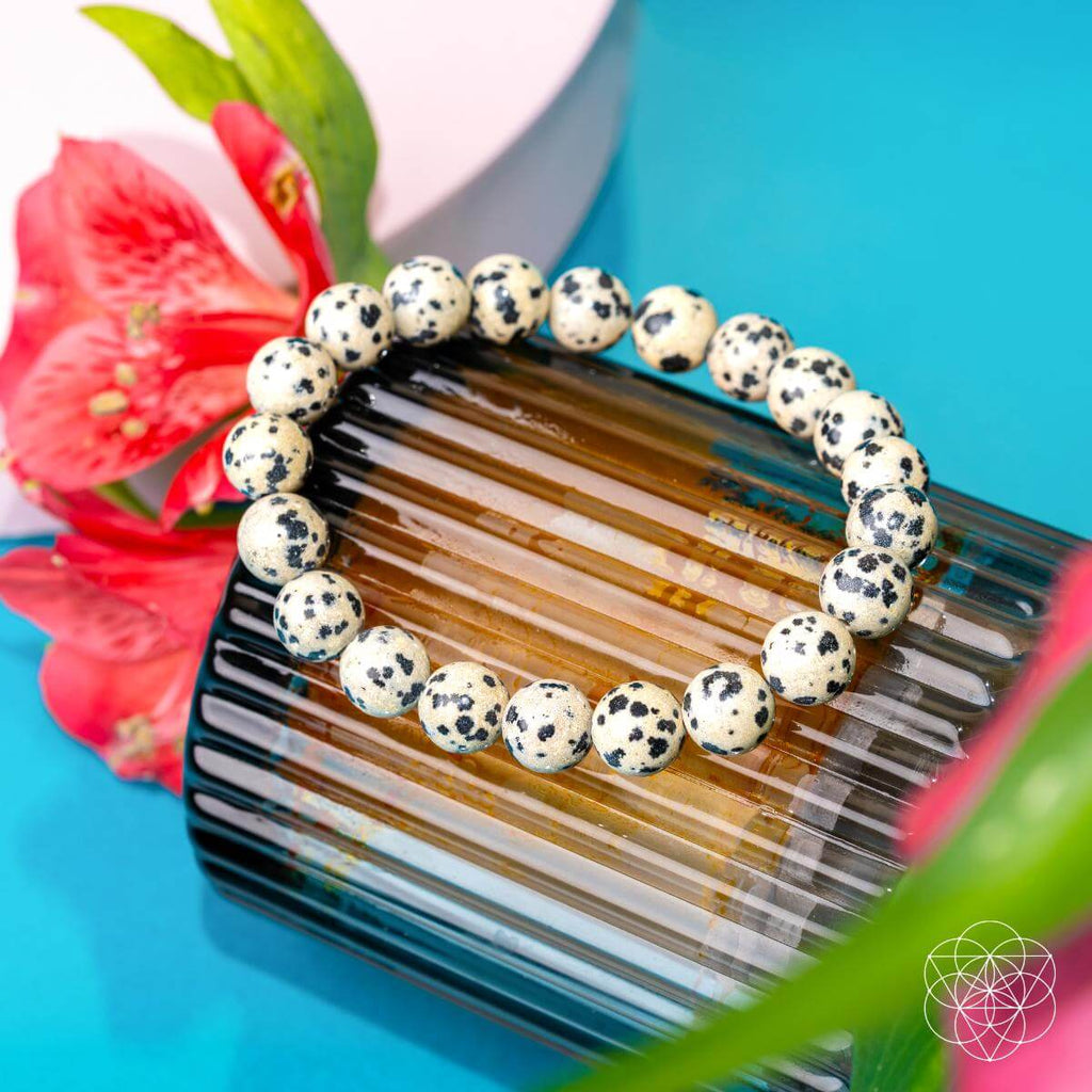 Emotional Detox Bracelet – Dalmatian Jasper