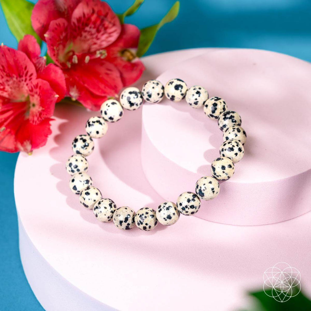 Emotional Detox Bracelet – Dalmatian Jasper