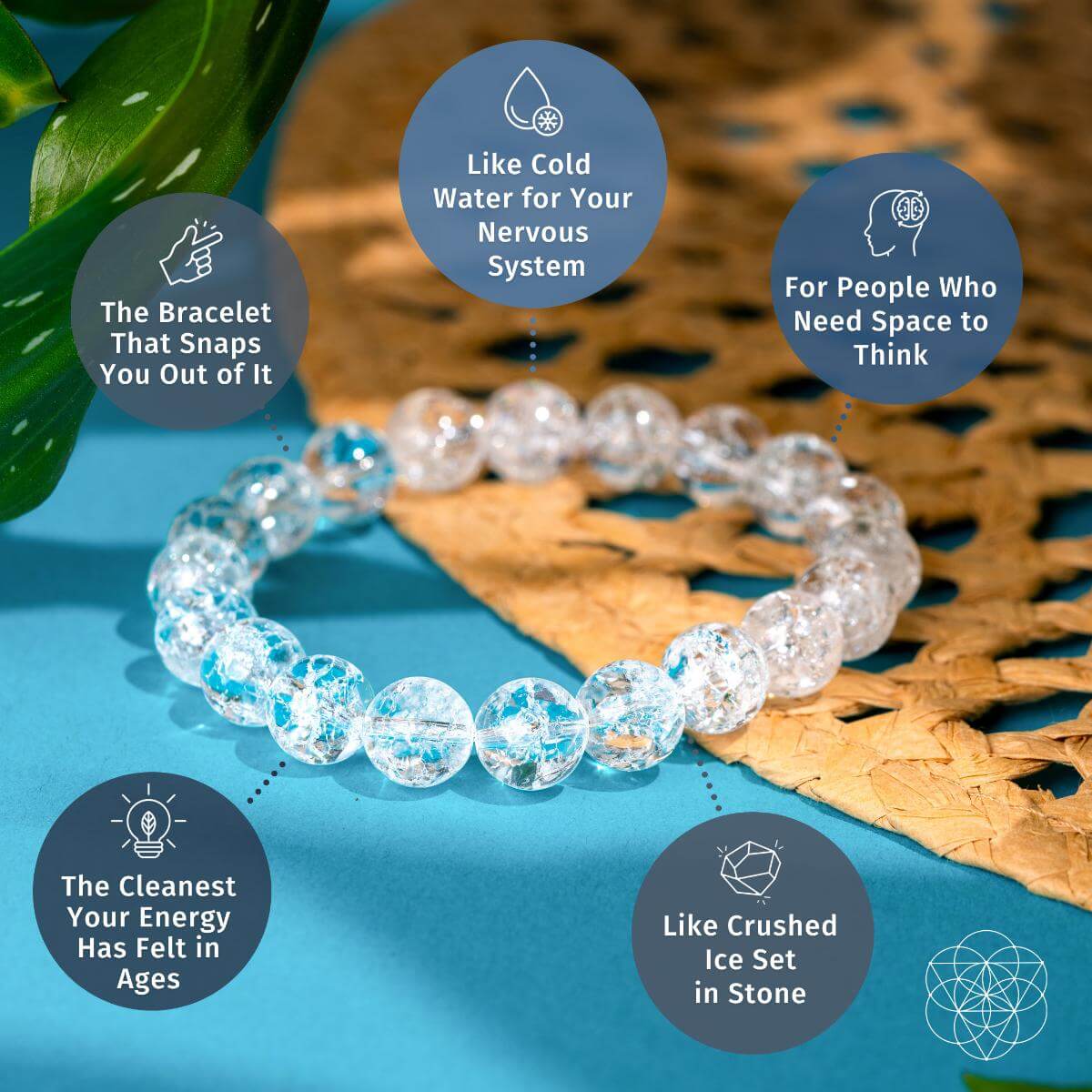 Emotional Ice Bath Bracelet – Ice Quartz