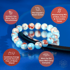 Empath’s Shield Bracelet – Aqua Terra Jasper