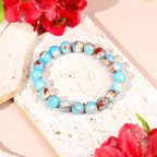 Empath’s Shield Bracelet – Aqua Terra Jasper