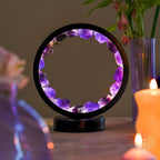I Am At Peace — Spiritual Protection Amethyst Lamp