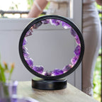 I Am At Peace — Spiritual Protection Amethyst Lamp
