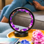 I Am At Peace — Spiritual Protection Amethyst Lamp
