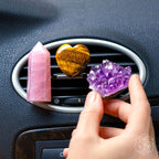 Mindful Multitasker Crystal Car Kit – Amethyst & Tiger’s Eye