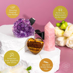 Mindful Multitasker Crystal Car Kit – Amethyst & Tiger’s Eye