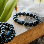 Phoenix Renewal Bracelet – Black Obsidian