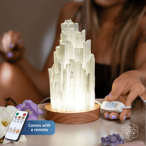Cleanse-All Selenite Lamp