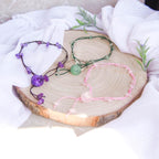 Emotional Healing Anklet – Rose Quartz