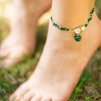Financial Success Anklet – Jade & Agate