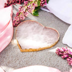 Positive Energy Coasters – Rose Quartz (Set of 2)