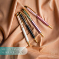 Self-Cleansing Crystal Pens – Set of 4 Gemstone Infused