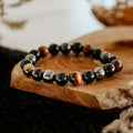 Triple Protection Bracelet – Hematite, Obsidian & Tiger’s Eye