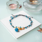 Positivity Anklet – Pearl, Moonstone & Apatite