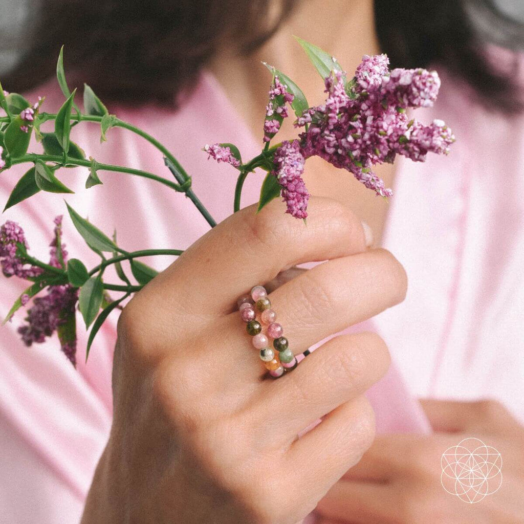 Worry-Free Ring Set – Tourmaline Duo